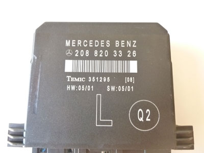 Mercedes Temic Door Control Module, Left 2088203326 W208 CLK320 CLK430 CLK55 AMG2